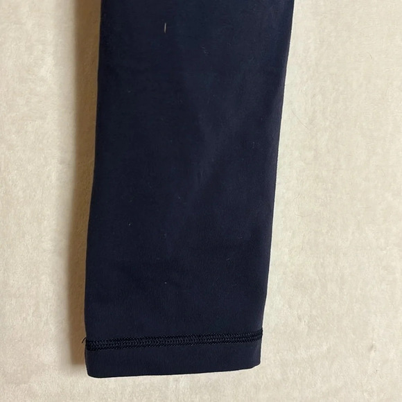 Lululemon Wunder Under Crop III Tight Women's Hero Blue Inkwell Samba Snake 4 - Picture 10 of 12